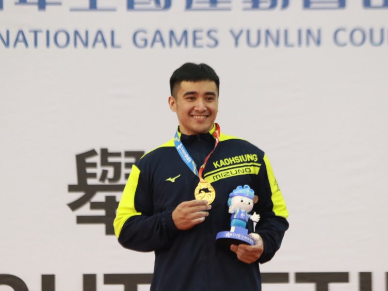 舉重男子組96公斤級金牌謝孟恩。 7. 籃球男子組3X3籃球奪金。