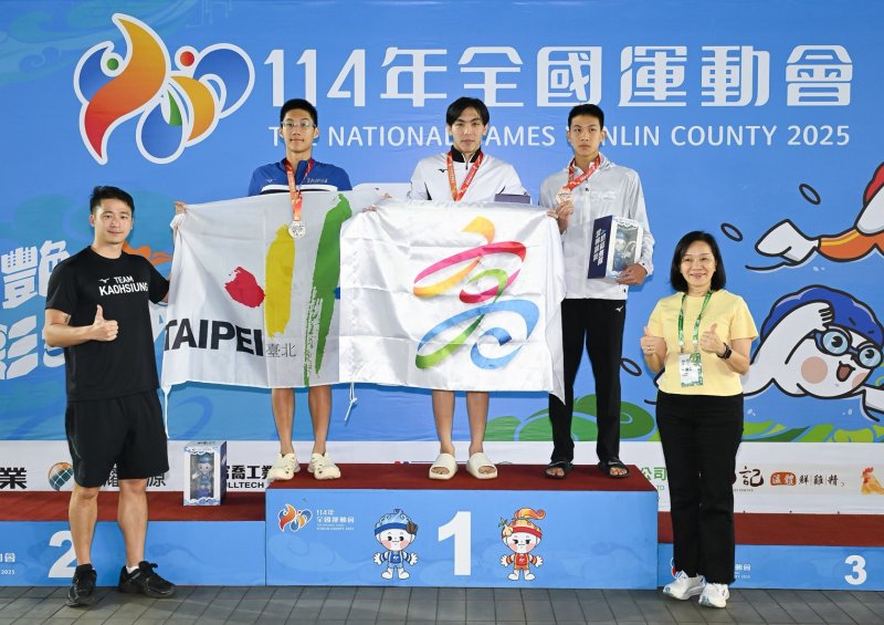 游泳「仰式王」莊沐倫狀態絕佳，展現強勢實力共獲6金。