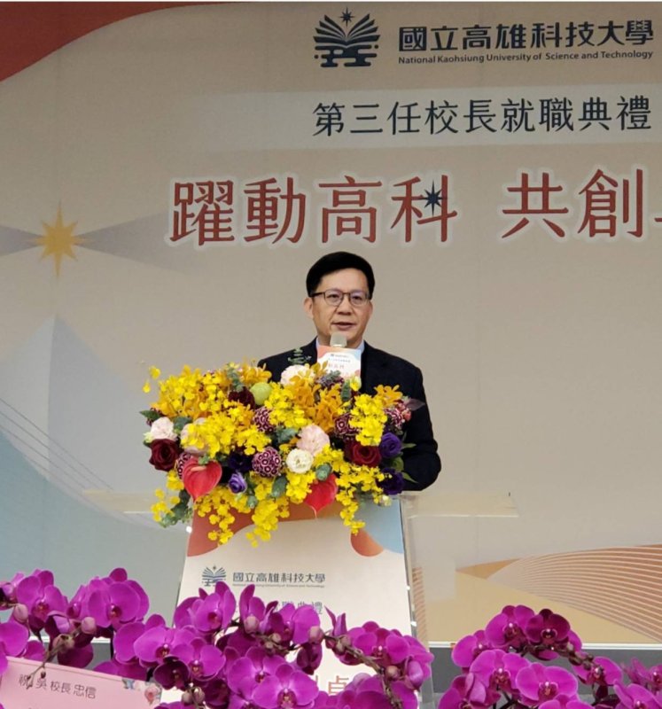 教育部政務次長張廖萬堅。（漾新聞記者陳雯萍攝）