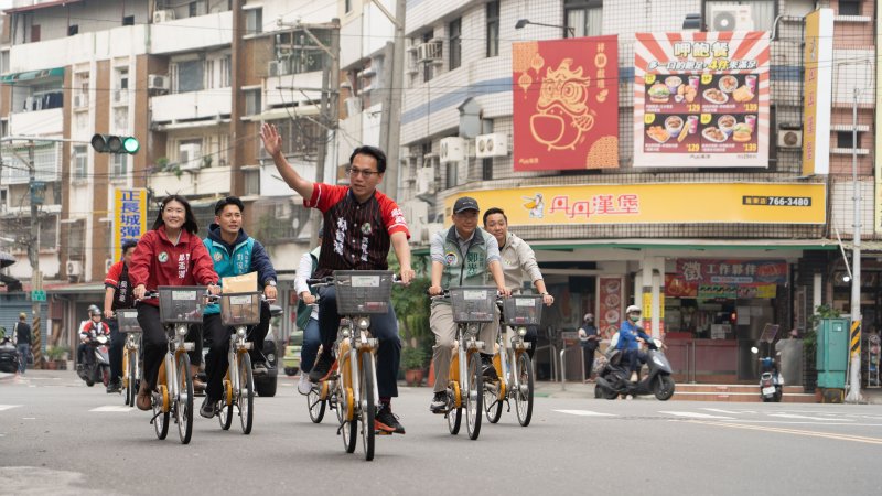 TeamKaohsiung騎聚鳳山相挺林智鴻　老將新枝壓軸衝刺。