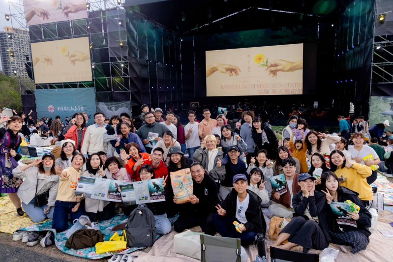 奧斯卡動畫《喵的奇幻漂流》草地音樂會亞洲首演高雄登場。(高雄春天藝術節、財團法人高雄市愛樂文化藝術基金會)提供。