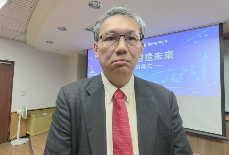 台船董事長陳政宏。（漾新聞記者陳雯萍攝）