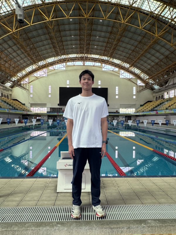 游泳方面，新莊高中李瀚同樣備受期待，其50公尺、100公尺及200公尺自由式皆有亮眼成績，並曾在亞洲青少年錦標賽奪得100公尺自由式亞軍及50公尺自由式第四名，為國內游泳新秀。(漾新聞記者陳雯萍翻攝)