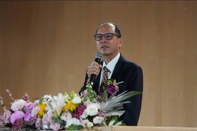 高雄醫學大學黃友利副校長肯定樹人辦學。 高雄醫學大學黃友利副校長肯定樹人辦學。