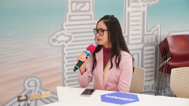 資育股份有限公司總監賁秉美分享高雄軟體育成中心創育資源,以及威捷生醫進駐育成中心後的發展歷程。 資育股份有限公司總監賁秉美分享高雄軟體育成中心創育資源,以及威捷生醫進駐育成中心後的發展歷程。