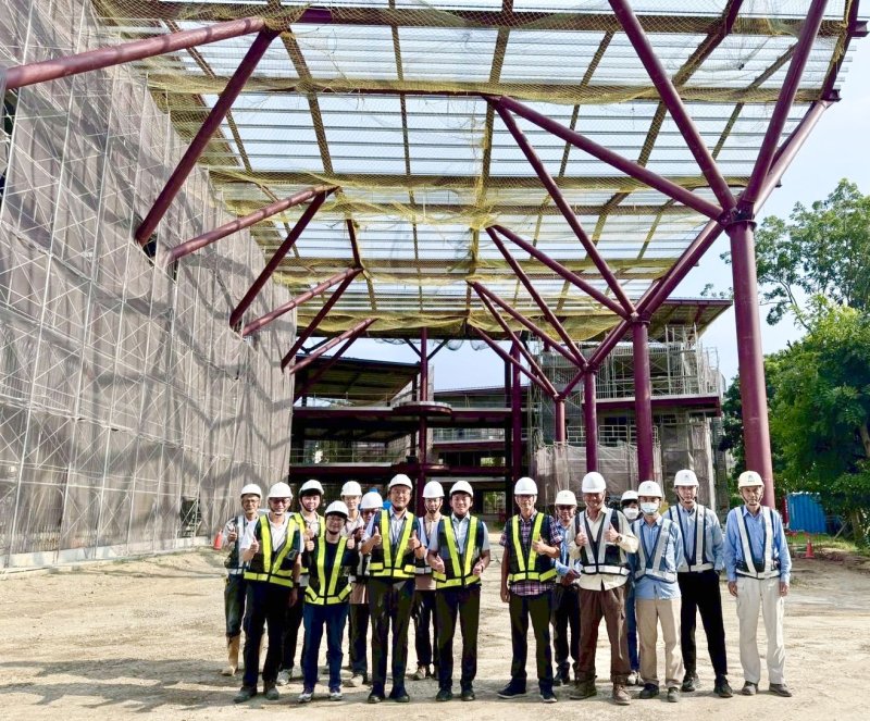 漾新聞|打造生態美學智能校園  吳立森：藍田國小明年準時開學