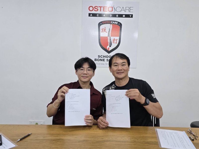 漾新聞｜馬來西亞 Osteocare 啟動品牌國際化戰略　攜手台灣顧問共創亞洲按摩新勢力
