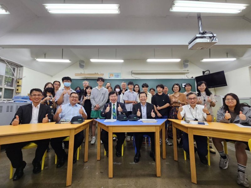 漾新聞|青春不留白！港澳高中生來台逐夢 陸委會盧長水親訪表達關懷與勉勵