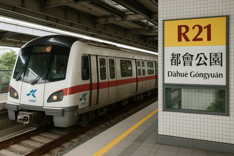 漾新聞| 高捷都會公園站驚傳落軌　一度停駛後恢復運轉