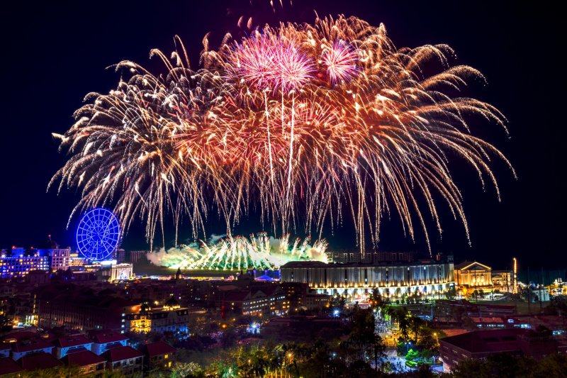 漾新聞｜義大999秒藍色流星雨跨年煙火曝光 再掀南台灣跨年朝聖潮