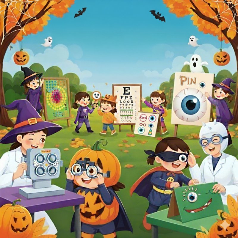 漾新聞| 萬聖節變身護眼勇士！「搗蛋可以 近視不行」高雄長庚攜手科工館守護視力