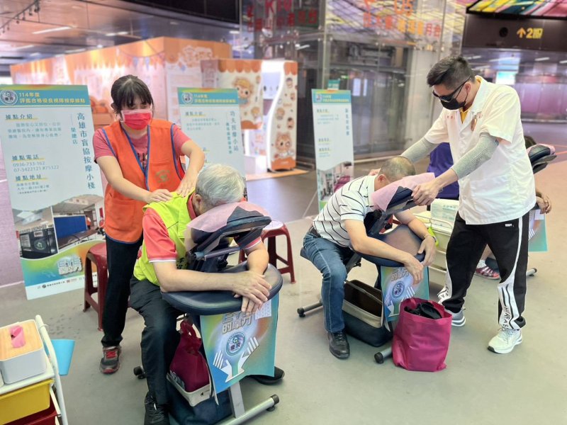 漾新聞|「星級按摩」就在你身邊！高雄10家優良視障按摩據點獲認證