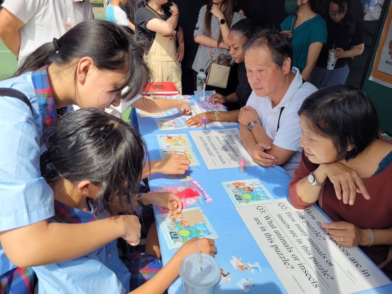 漾新聞|仁武校慶秒變雙語大秀　三級學校結盟能量大爆發