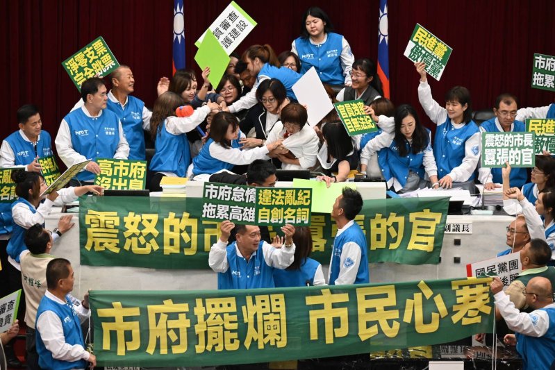 漾新聞|市政擺爛惹民怨　國民黨團拒審預算轟高市府傲慢失能