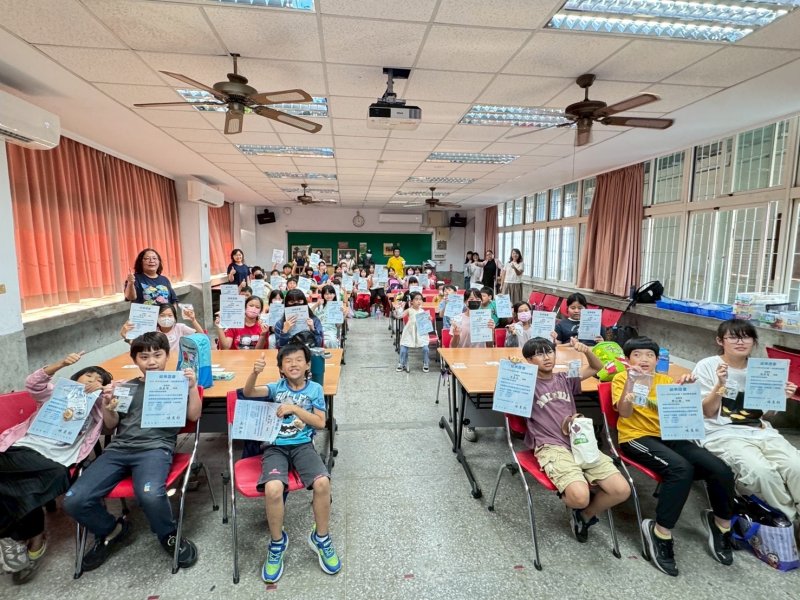 漾新聞|前鎮國小海洋教育營隊啟航　小小科學家玩中學掀探究熱潮