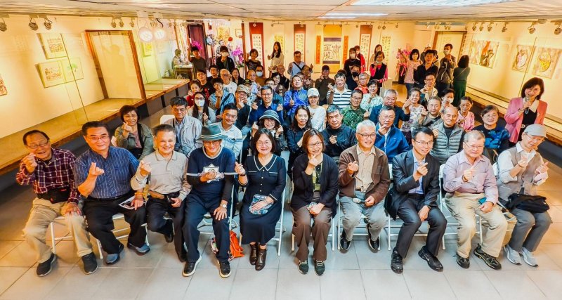 漾新聞｜「墨雲玄雅」氣韻生動！陳俊合書畫展雅軒開展　人生筆墨全展現