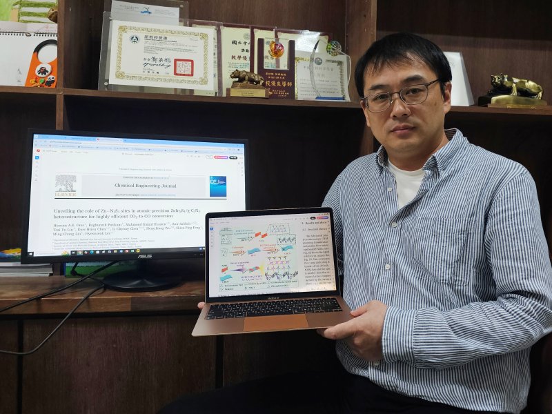 漾新聞｜中山大學光觸媒讓二氧化碳變能源