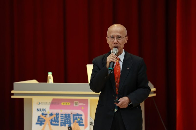 漾新聞｜實力為本看世界　呂慶龍勉學子沉住氣