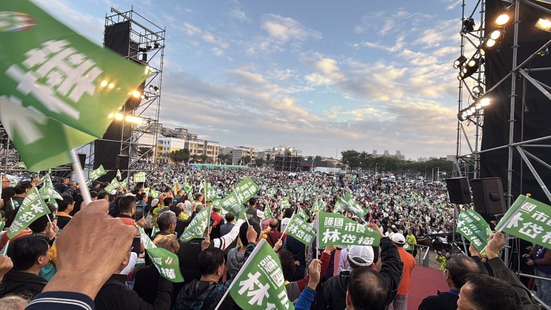 漾新聞｜跨黨派議員不畏打壓情義相挺 十萬人站台挺林岱樺「送對的人進市政府」