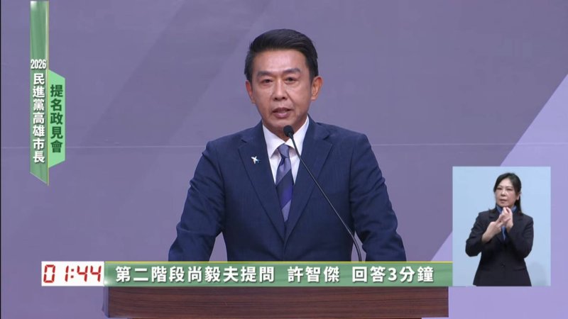 漾新聞｜被問政治性格直球回應　許智傑自許中庸路線拚最大公約數