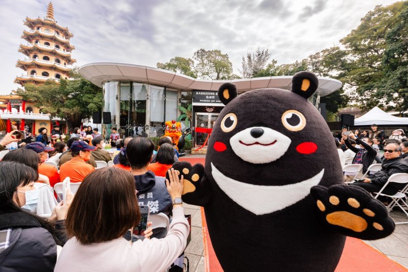 漾新聞｜高雄熊進駐蓮池潭　IP萌經濟點燃左營觀光新熱潮