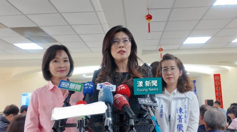 漾新聞｜籲正義之士實質相挺　鄭麗文盼挺柯志恩選戰糧草到位