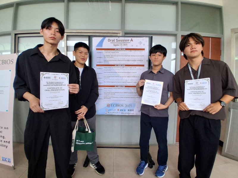 漾新聞｜電機跨域直通智慧醫療　義守大學電機系多項獲獎開啟學子新出路