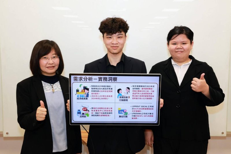 漾新聞｜AI洞察顧客流失關鍵　高雄大學資管系勇奪卓越團隊獎