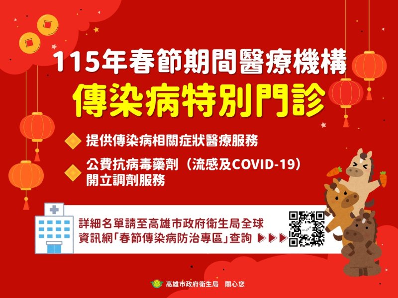 漾新聞｜流感疫苗倒數千劑　高雄春節醫療量能全開守護健康