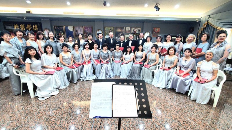 漾新聞｜未演先唱跨海暖場　雄中雄女校友合唱團記者會歌聲迎赴日交流