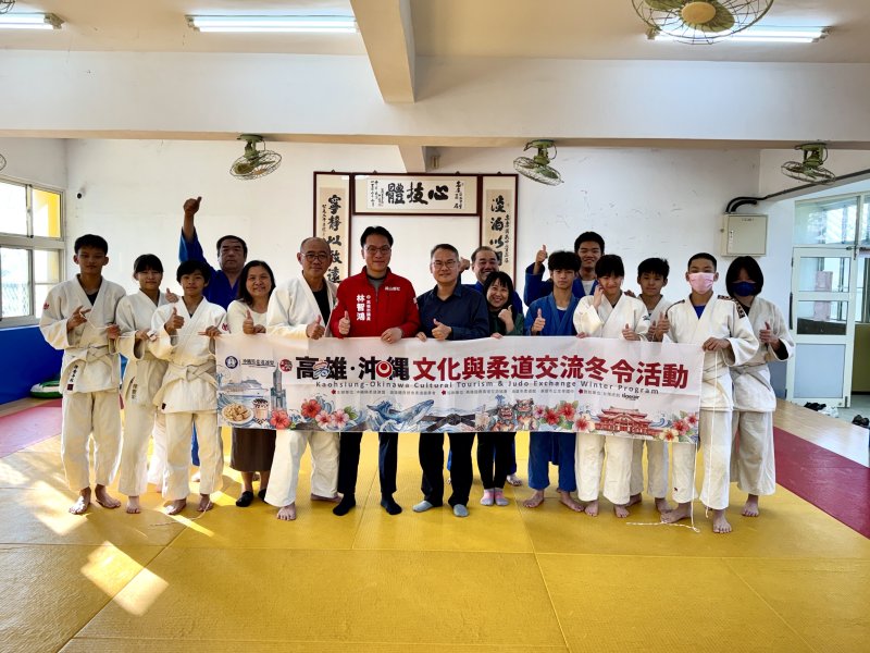 漾新聞｜以武會友跨海交流　忠孝國中柔道隊沖繩鍊成深化台日情誼