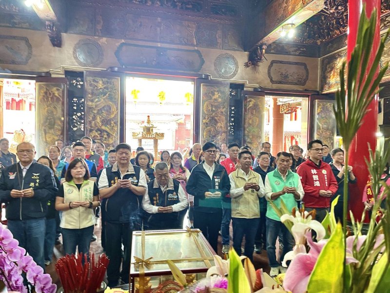 漾新聞｜陳其邁文衡殿發紅包 金關帝掀走春潮