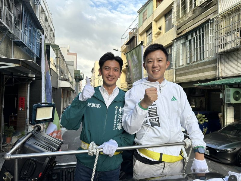 漾新聞｜青年跨縣市力挺　王宣貿南下助攻林浤澤