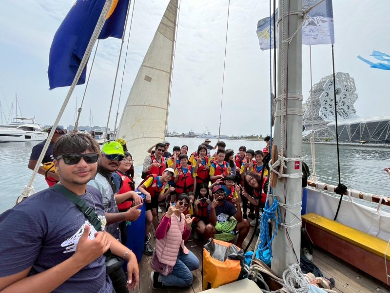 漾新聞｜前金國小登帛琉雙體船無私分享號　跨國海洋教育啟航