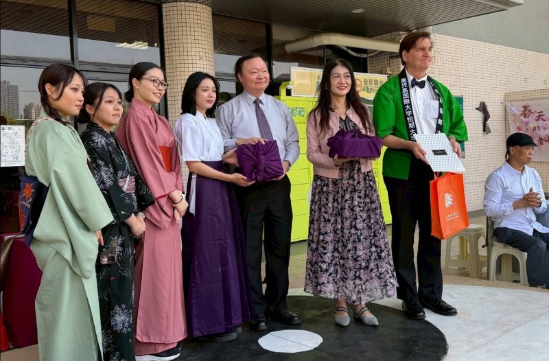 漾新聞｜高師大攜鹿兒島國際大學　春日茶席開啟臺日人文交流