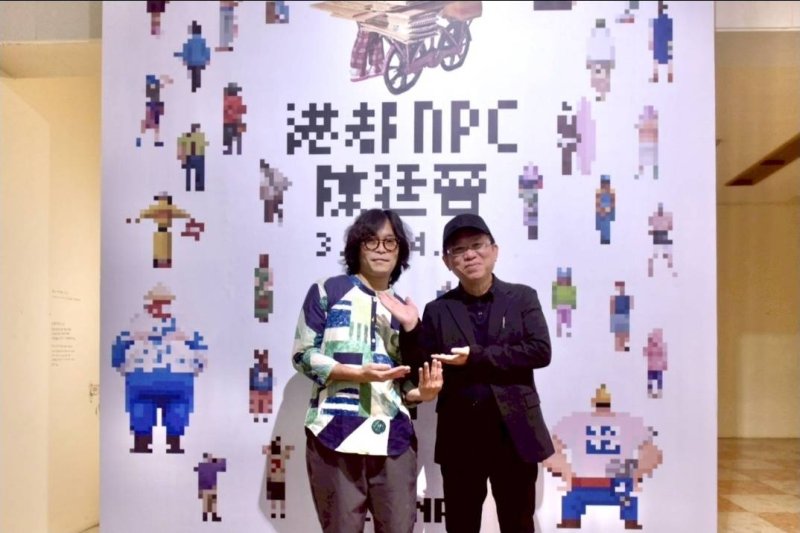 漾新聞｜背影雕刻城市靈魂 陳廷晉《港都NPC》高美館開展