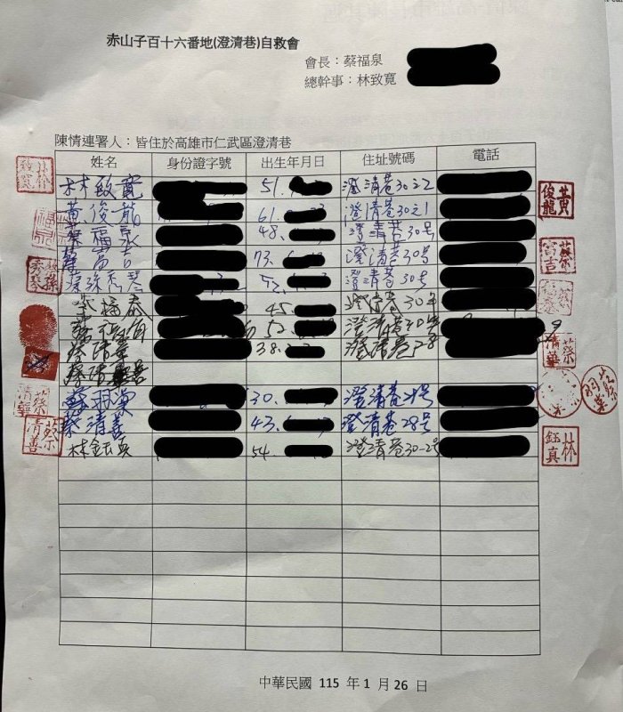 漾新聞| 澄清巷拆除爭議延燒 陳麗娜批陳其邁轉移焦點冷處理陳情