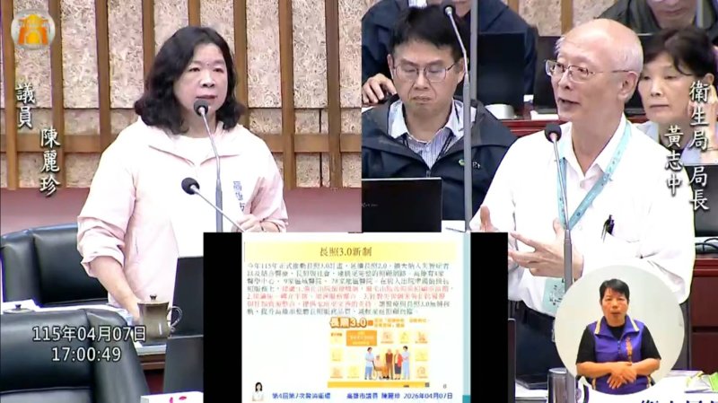漾新聞| 陳麗珍質詢五議題 石綿瓦長照人力問題浮現