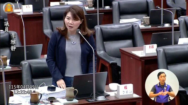 漾新聞|李雅靜批公園預算失衡 「人民要的不是果嶺，而是我家附近的公園」促正視