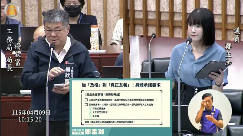 漾新聞|公廁警報器響了沒人來 鄭孟洳批救命設備形同虛設