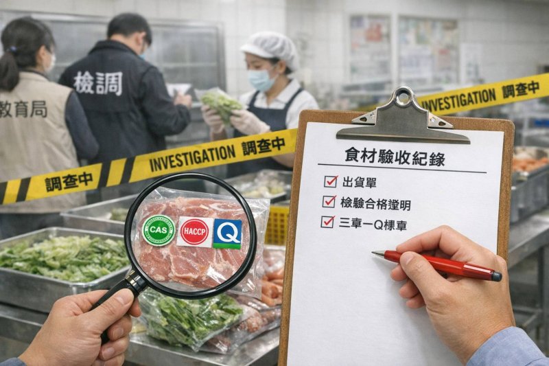 漾新聞｜午餐食材標示疑雲延燒教育局：全力配合檢調釐清