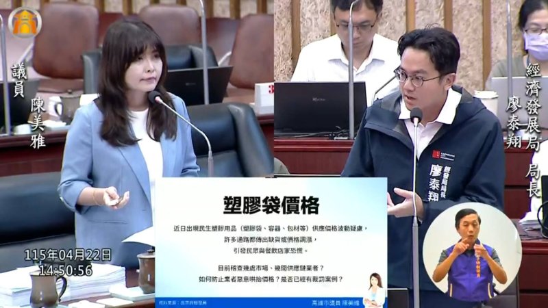 漾新聞｜市場物價稽查83處無哄抬　陳美雅議員籲強化監測穩民心