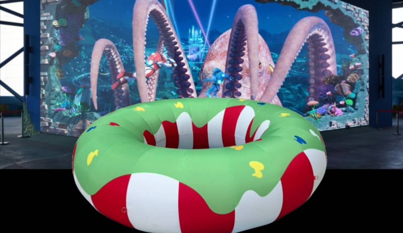 漾新聞｜台糖80週年甜蜜登場　巨大甜甜圈藝術裝置高雄亮起來