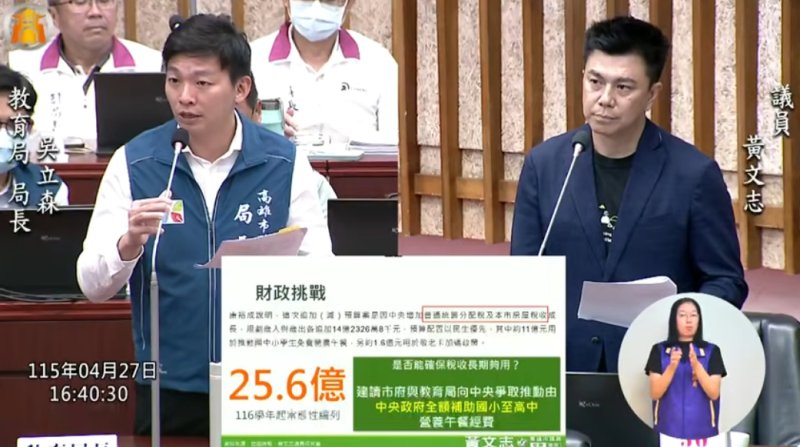 漾新聞|免費營養午餐掀挑戰 黃文志籲納私校與颱風補償機制