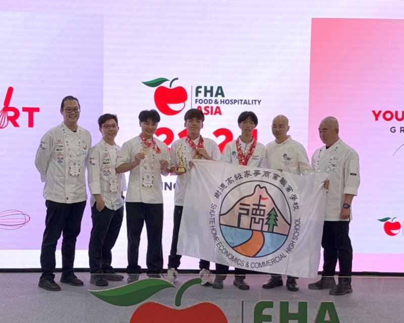 漾新聞|16歲勇闖國際廚藝賽場 樹德家商新秀奪3金1銀驚艷世界