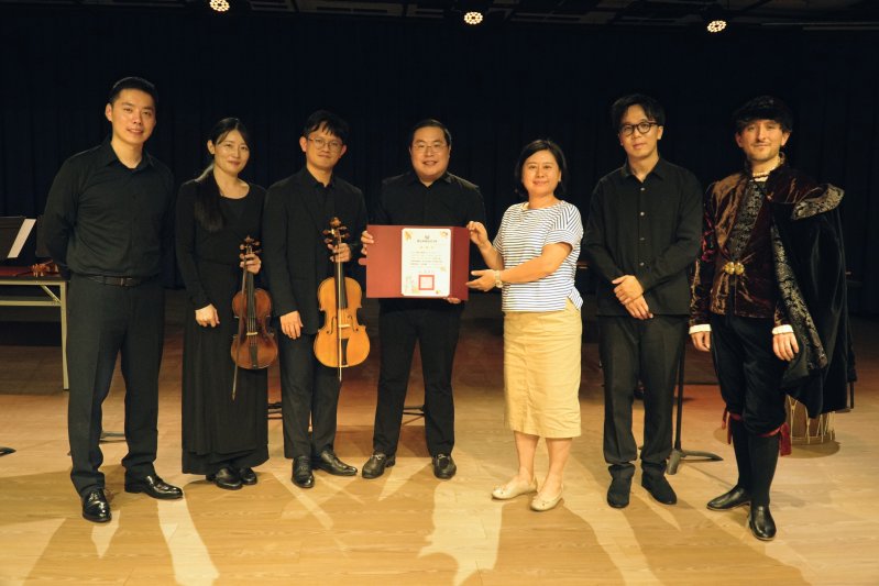 漾新聞|高科大午後變宮廷 古樂舞蹈重現文藝復興風華