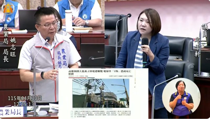 漾新聞|高灘地能否變寵物公園 邱于軒追問黃金雨與發芽馬鈴薯