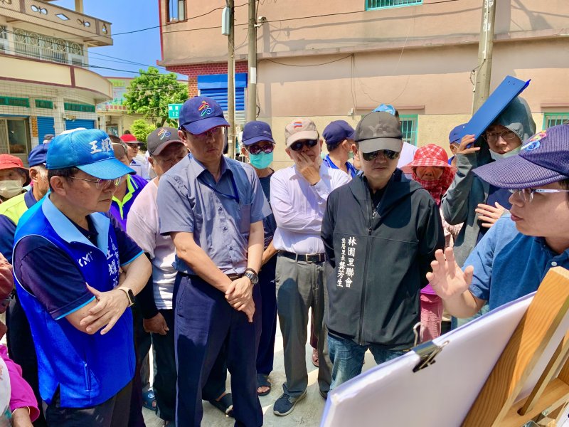 漾新聞｜林園道路排水建設啟動　王耀裕實勘要求加速改善