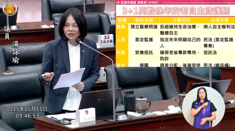 漾新聞｜湯詠瑜倡高齡自主防護網　力挺青少年體育與探索教育