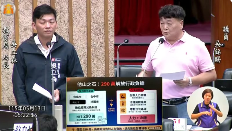 漾新聞｜營養午餐食安受關注　吳銘賜要求全面清查醬油與調味料